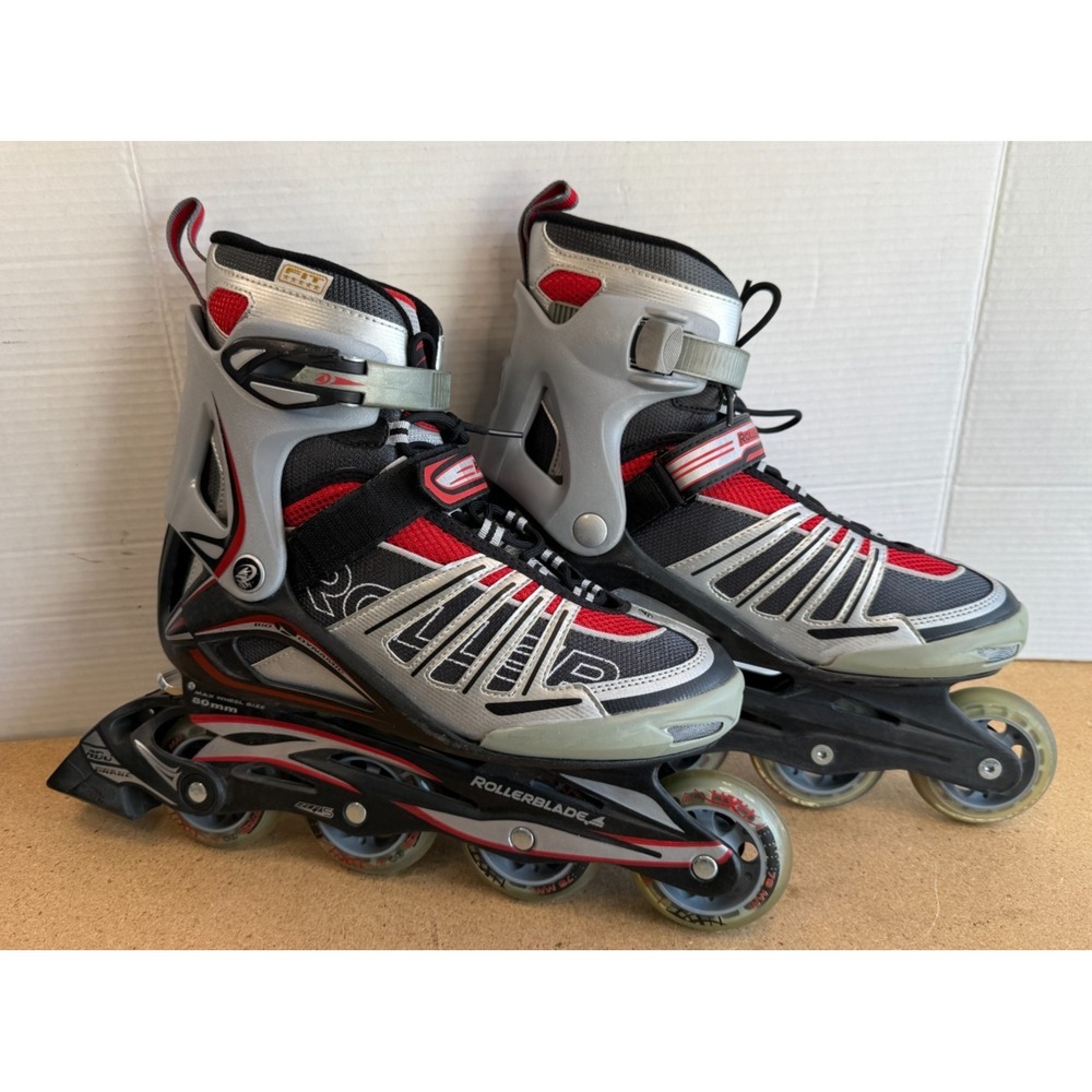 Mens Sz 9 Rollerblades Spirit XT SG5 80mm Inline Skates - Minor Flaw - Picture 6 of 11